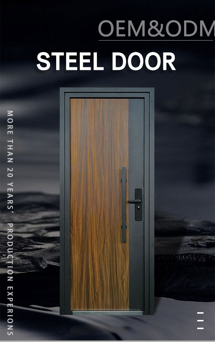 PPD Zinc Alloy Luxury Exterior Entrance Tank Door 3D Facade Heavy Duty Security Door for Apartment and Vila