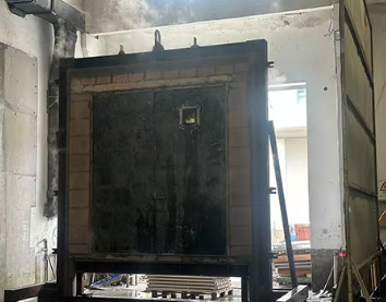 180-Minute Cabo fire resistance test completed