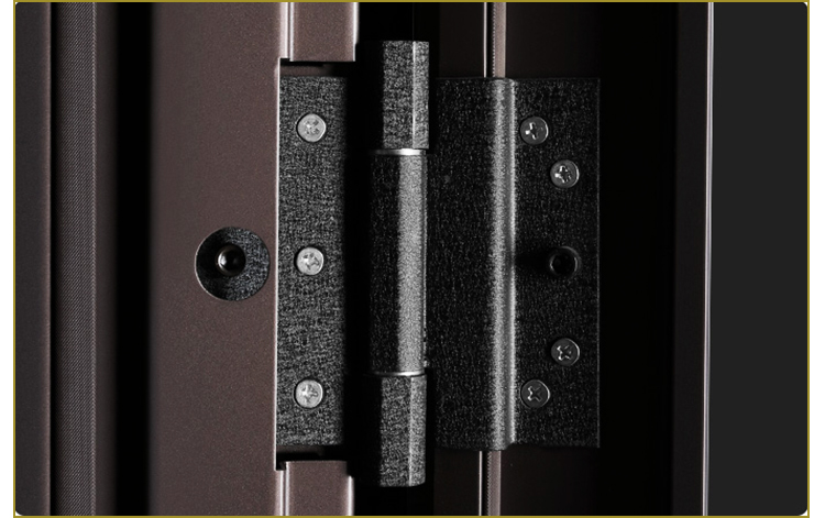 Upgraded thick hinge detail