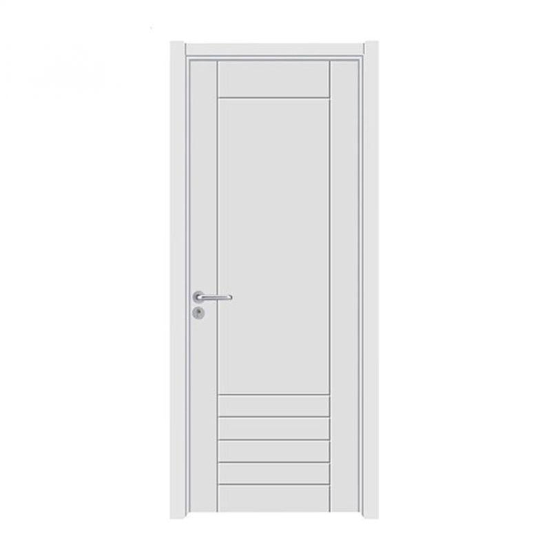 Water-Proof WPC/PVC Hotel Bedroom Door Modern Interior Bathroom Door Residential Door