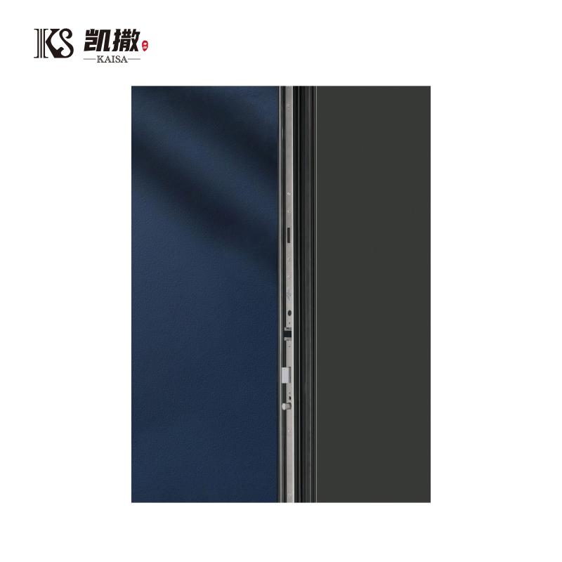 Aluminum Entry Pivot Door Modern Atmospheric Design Strong Burglar Exterior Glass Entry Door Aluminum Front Iron Entry Doors