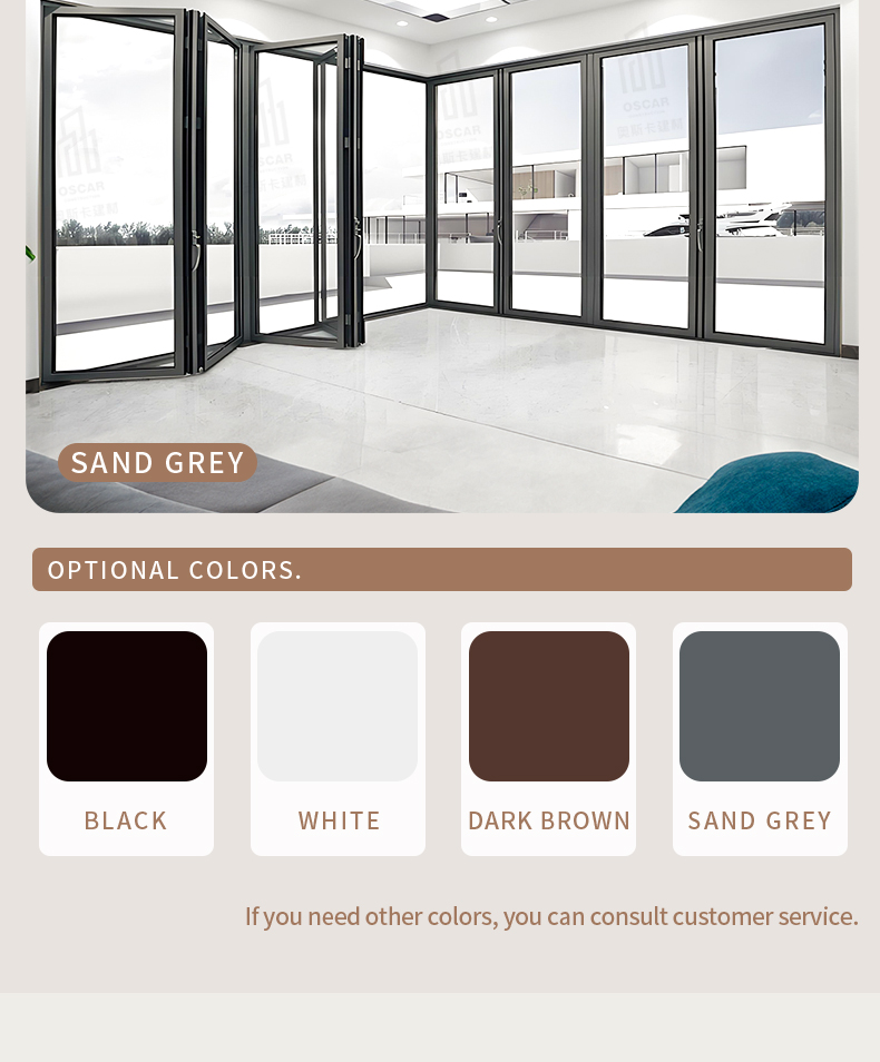 Accordion doors folding
