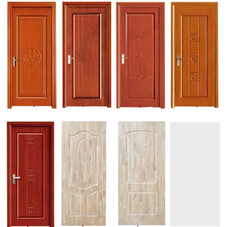 European Style Pure Solid Wood Home Interior Room Door