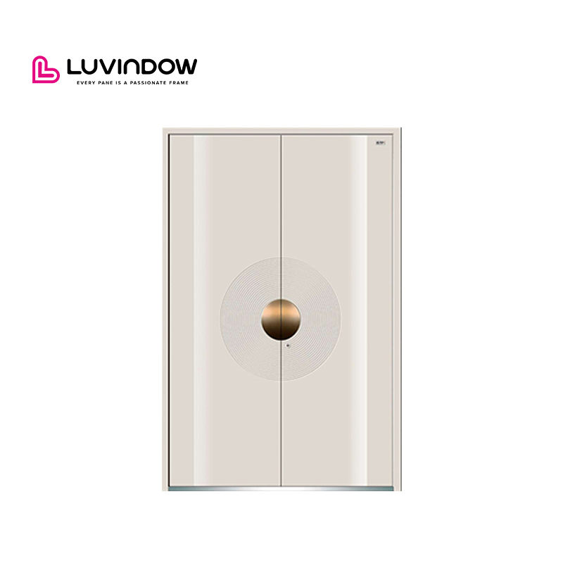 Premium Luxury Aluminum Alloy Villa Main Entrance Doors Fire Prevention Soundproof Modern Design Exterior