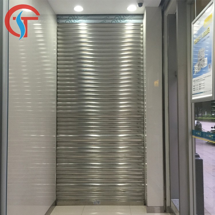 Electric Remote Roll up Type Stainless Steel Garage Door