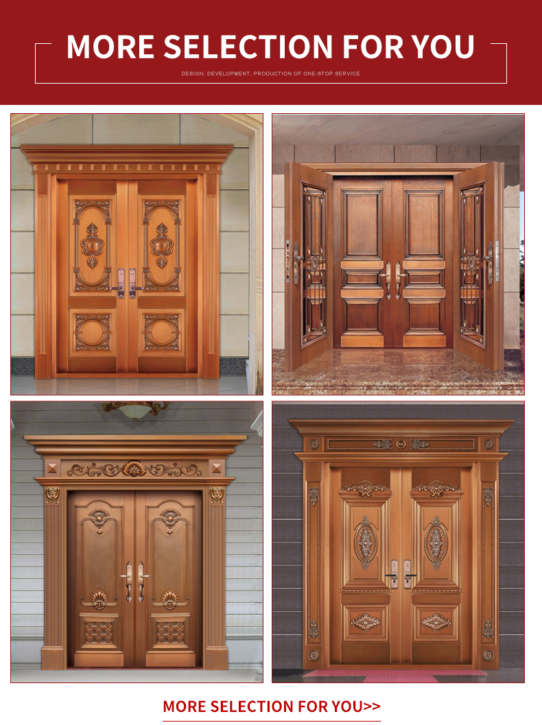 Metal/Copper Door Design 5