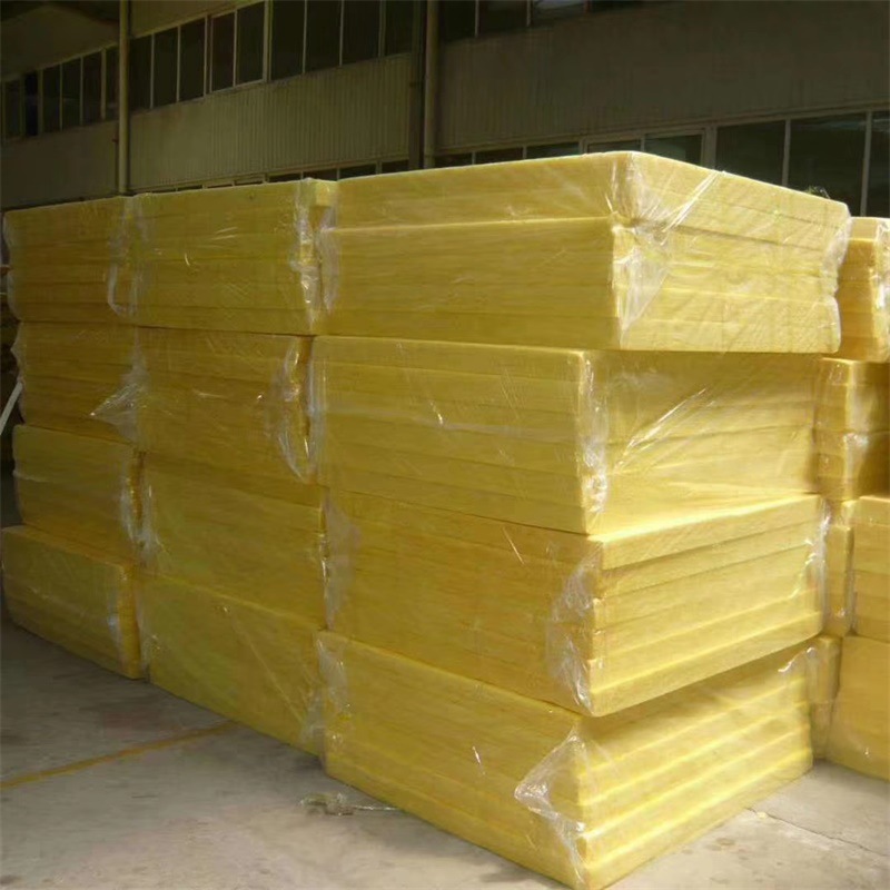 Acoustic Glass Wool Board Modern Design For Ceiling Wall Noise Reduction Studio Room A1 Fireproof Hydrophobic Customizable