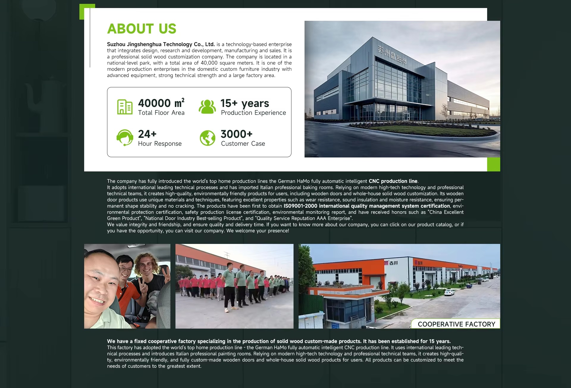 Company Showcase