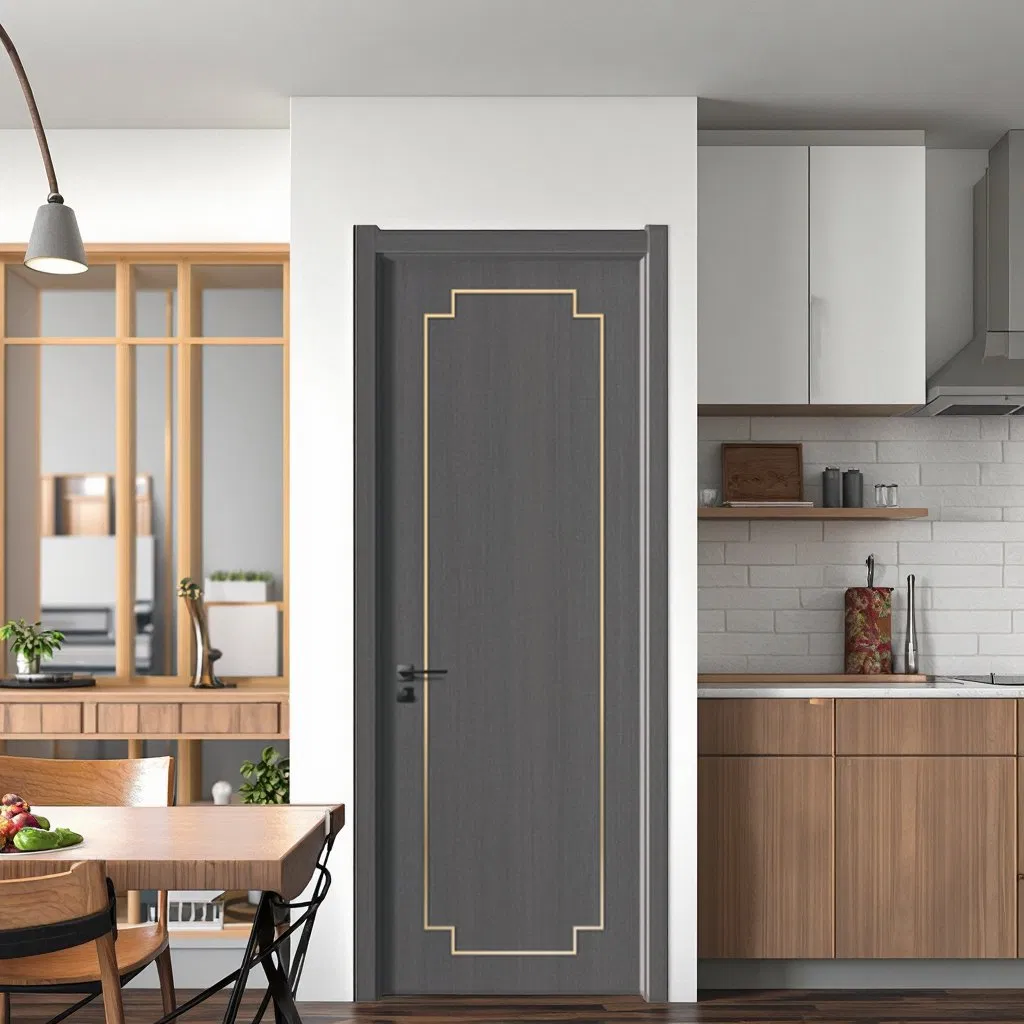 Shengyifa China Top10 Waterproof Flame Retardant Interior WPC Bathroom Door