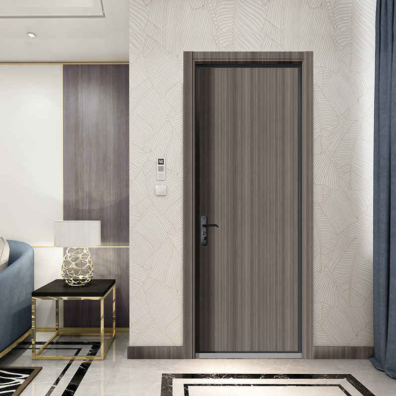 Professional Sound Insulation High Standard Villa Home Theater Interior Door Stainless Steel Wooden Composite Soundproof Doors