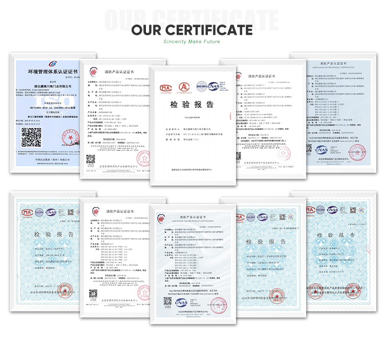 Official Quality Certificates