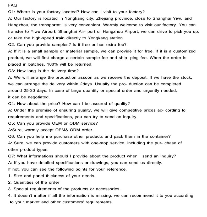 Frequently Asked Questions Overview