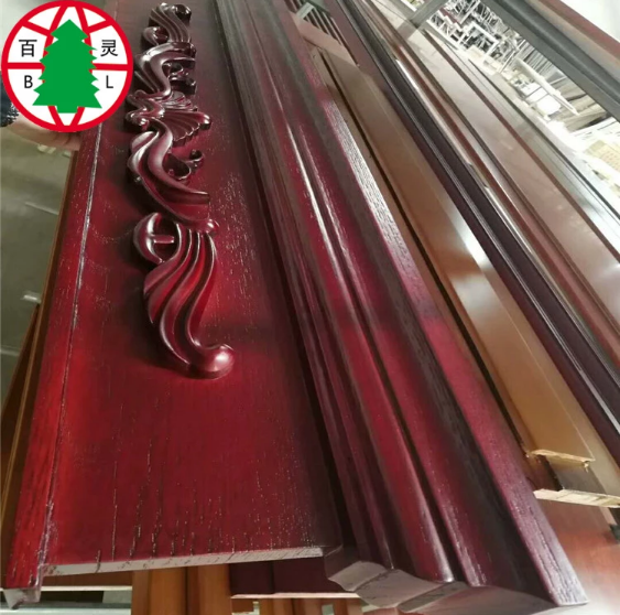 Bedroom Sound Insulation PVC WPC Entry Doors Veneer Modern Swing for Hotel Office Interior