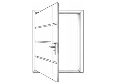Side-hinge Opening Mode