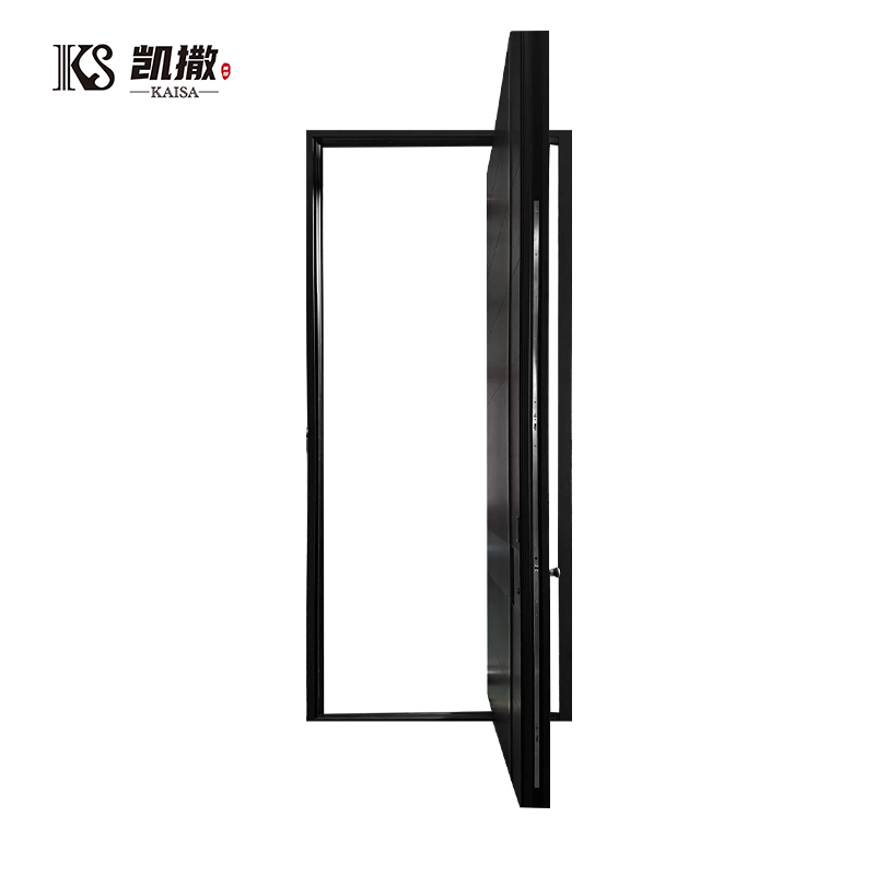 Modern Aluminium Pivot Entrance Door for Luxury Villa Front Entry Doors with Smart Lock