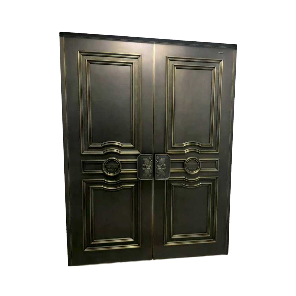 Special Offer Shockproof Copper Bulletproof Door Security Front Entry Doors Building Entrance Door