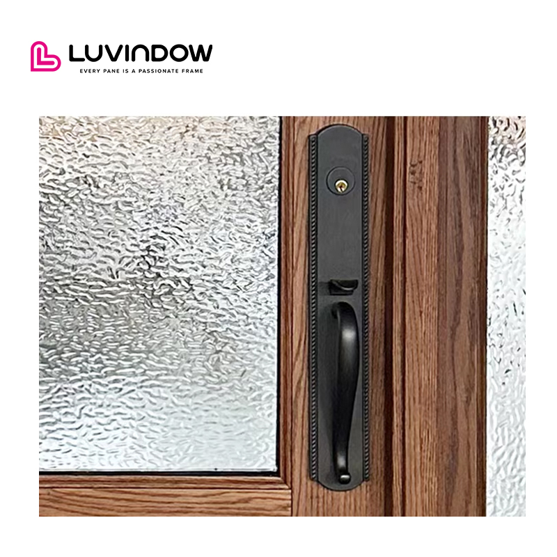 Soundproof Acoustic Insulation Solid Wood Door for Premium Suburban Family Home