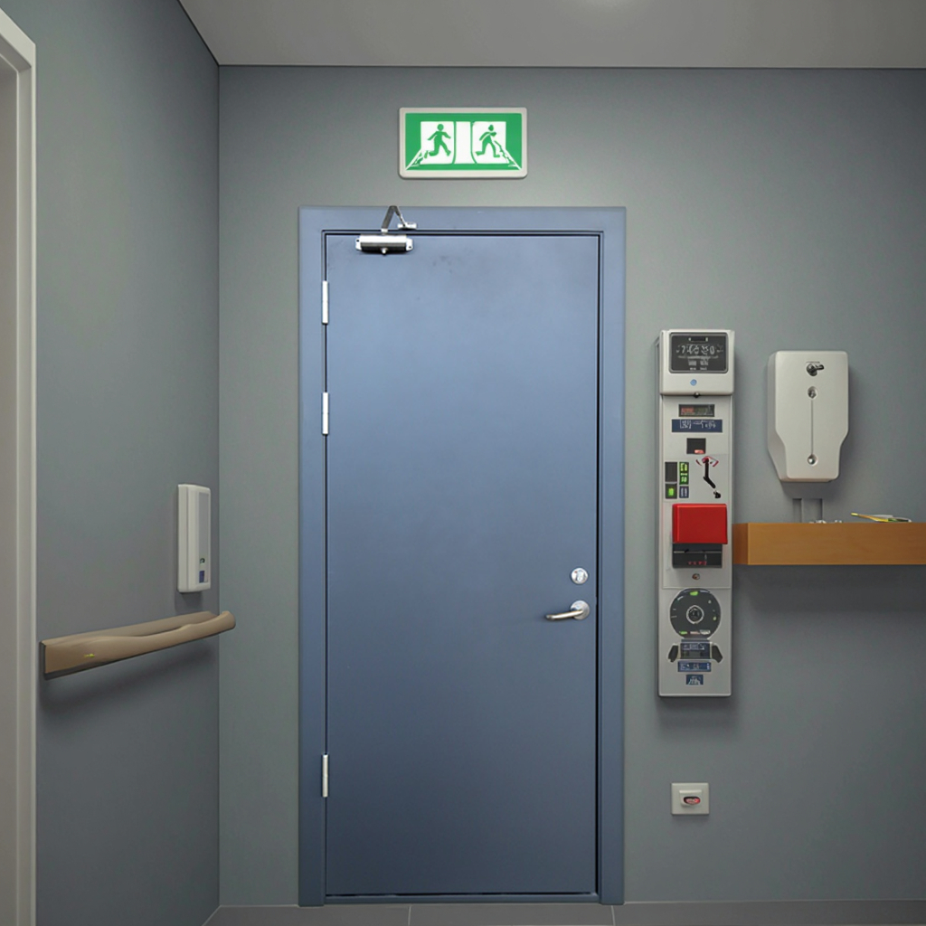 Industrial Fire Door Application