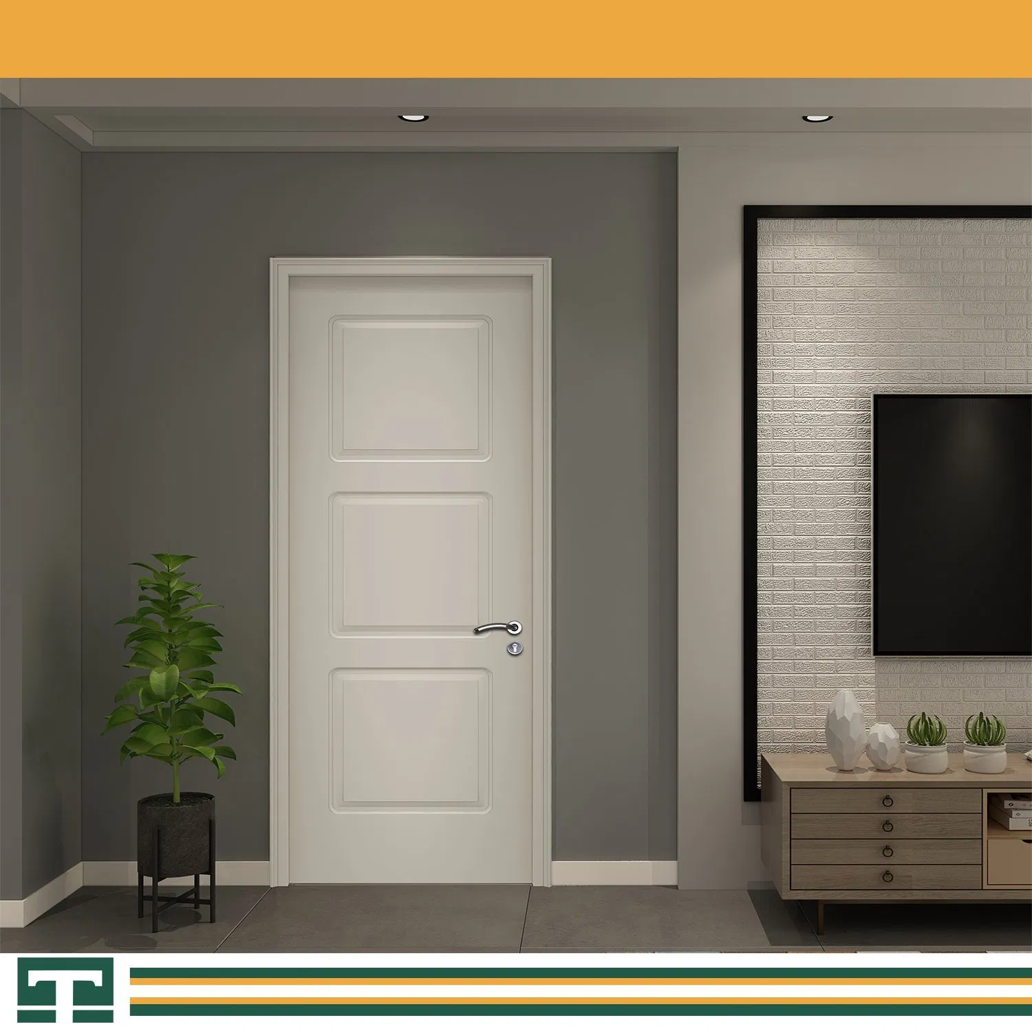 Wholesale China Solid Wood Door Interior Wooden PVC Room Composite Entrance House Exterior Main Room Pivot House Real Barn Bedroom Door MDF Luxury Soundproof