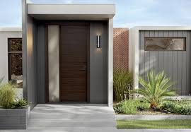 Customized Aluminium Front Entry Door Smart Face Recognition Exterior Pivot Door Anti-Theft Heat Insulation Waterproof Villa