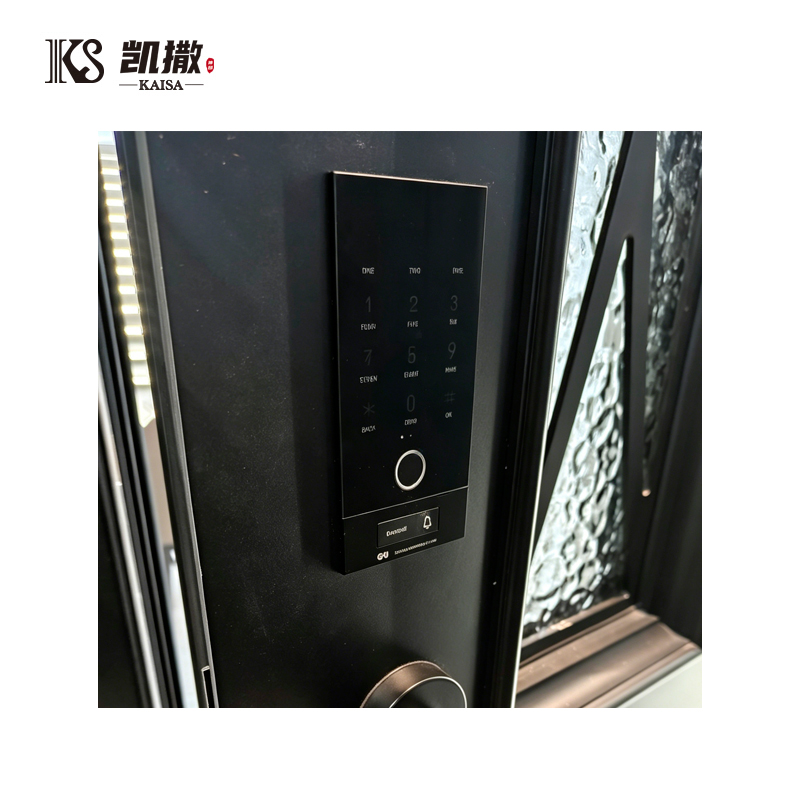 High Performance Thermal Break Aluminum Armored Entry Door Cold Resistant, Soundproof | Custom Size Door for Villa