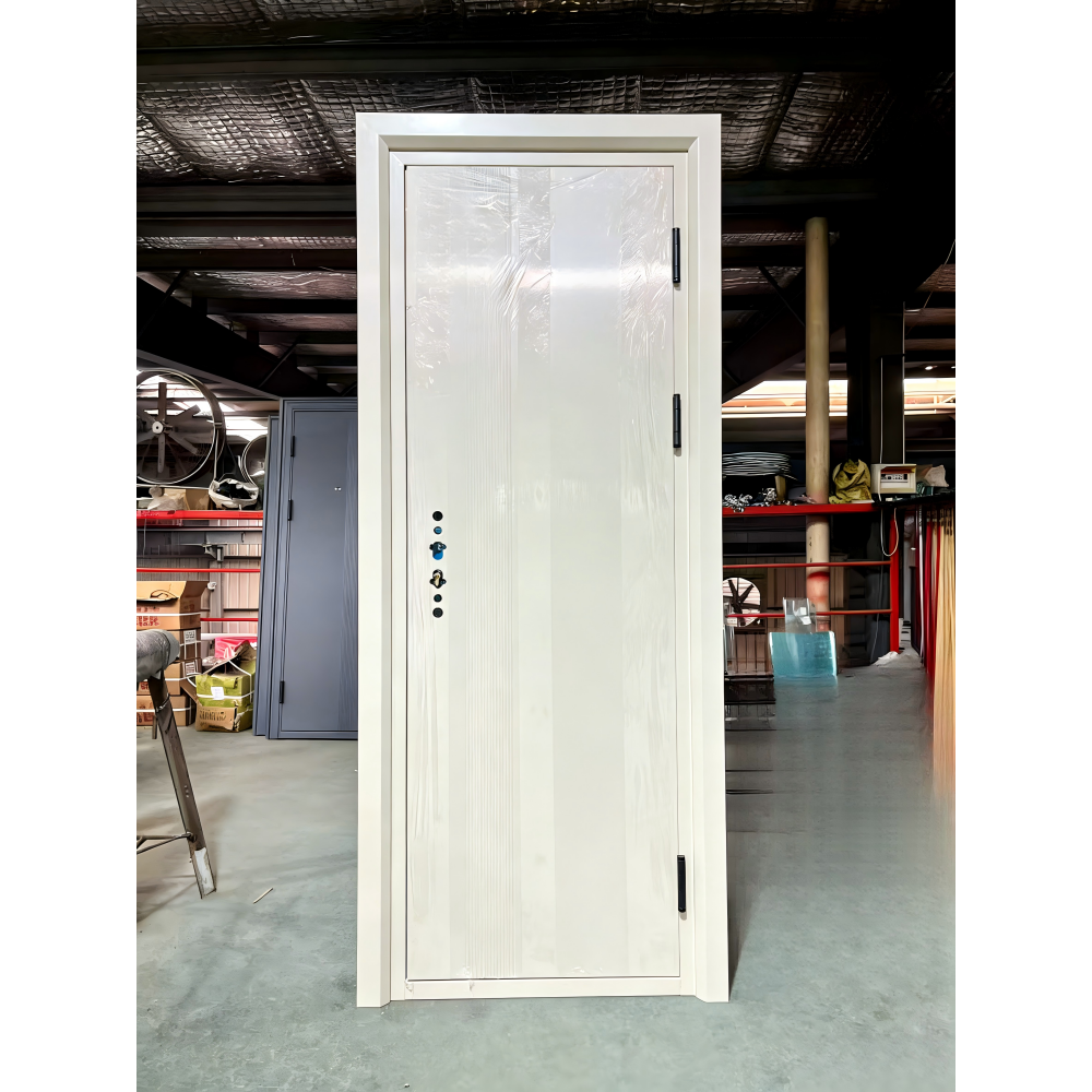 High-End Residential Armored Security Door Soundproof Anti-Theft Exterior Armored Door for Apartment &amp; Villa Project