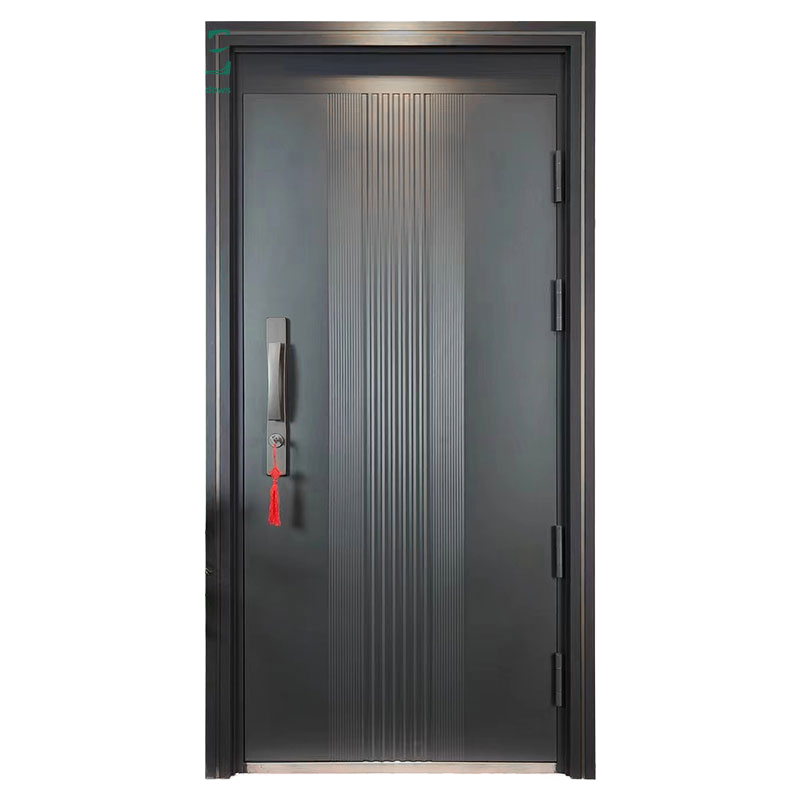 Wholesale Customized Modern Anti-Theft Stainless Steel Armored Metal Door Push-Pull Opening Finished Surface School 3-Year
