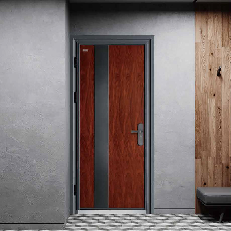 Hihaus New Modern Metal Flat Turkish Bullet Proof Exterior Security Steel Doors