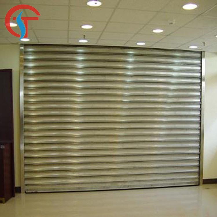 Electric Remote Roll up Type Stainless Steel Garage Door