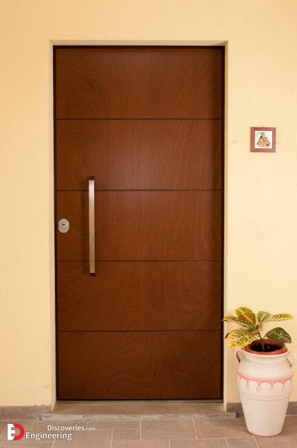 Custom High Quality Bedroom Internal WPC PVC Flush Composite Doors Interior Solid Wooden Plywood Paint Veneer Door