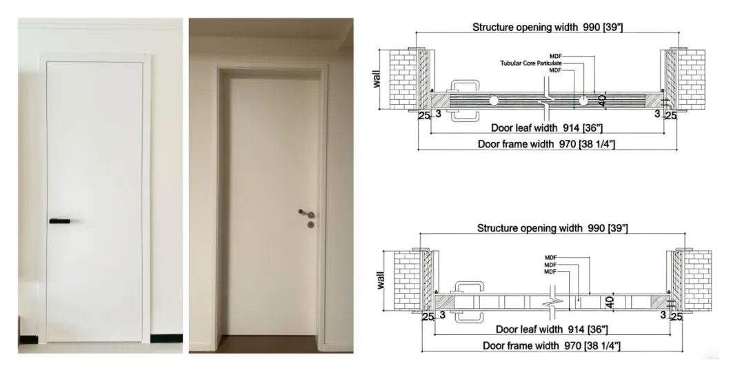 Fire Retardant Interior Room Door