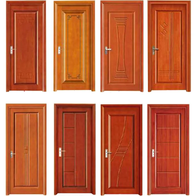 European Style Pure Solid Wood Home Interior Room Door