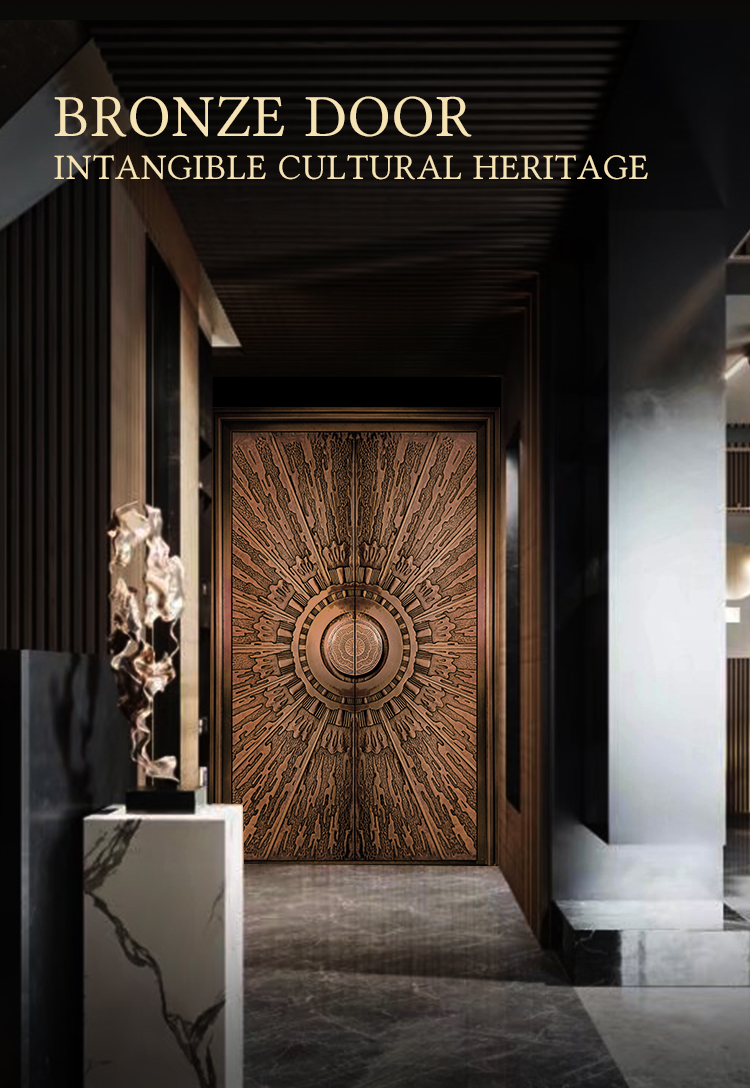 Luxury Copper Door Detail 3