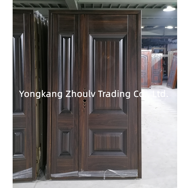 Exterior Steel Garage Doors Fire Rated Bulletproof Armored One and Half Door with 5 Year Warranty