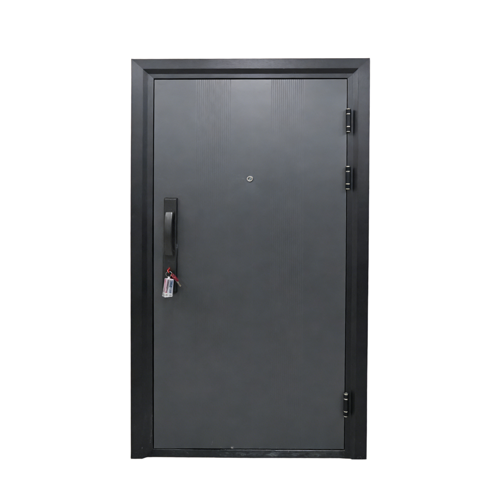 High Performance Single Leaf Fire Proof Security Door for Commercial Use Living Room &amp; Entry-Steel Armored Fire Door