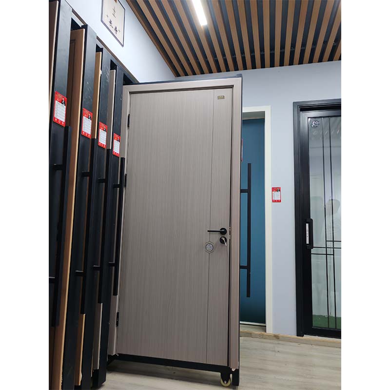Low Fire Rated Modern Oak Veneer Engineered Wood Interior/Exterior Flush Door for Kitchen Apartment Workshop &amp; Commercial Use
