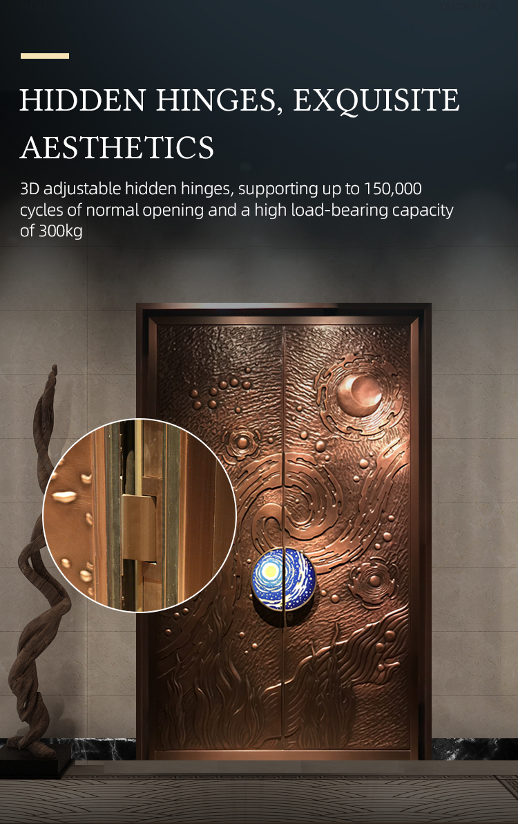 Luxury Copper Door Detail 10