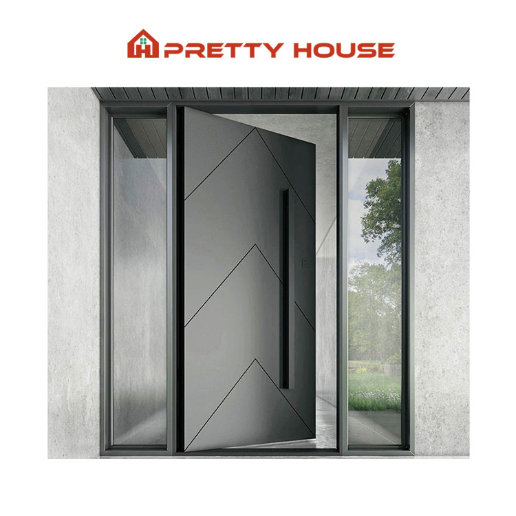 External Modern House Main Entry Door Exterior Designs Entrance Security Aluminum Front Doors