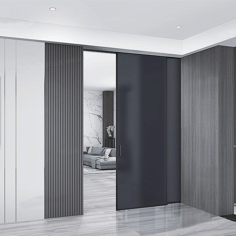 Xin Dafu Xdf330 Modern Aluminum Alloy Revolving Door with Tempered Glass Anti-impact Rated Sound Insulation Off-axis Pivot Door