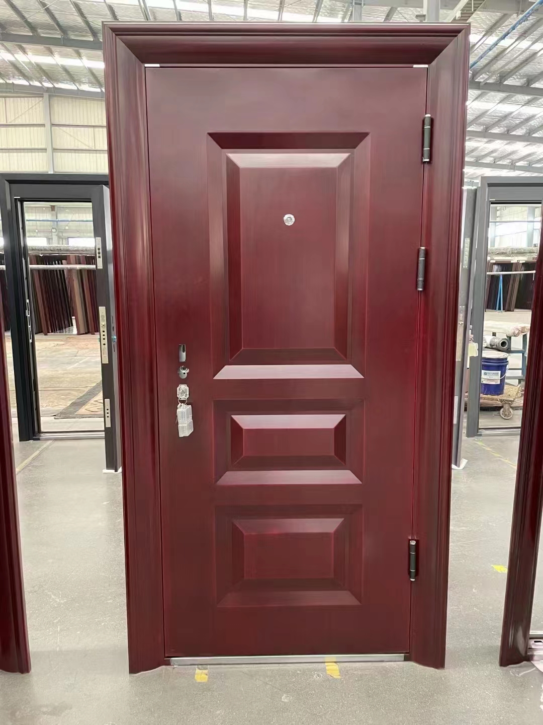 Steel door