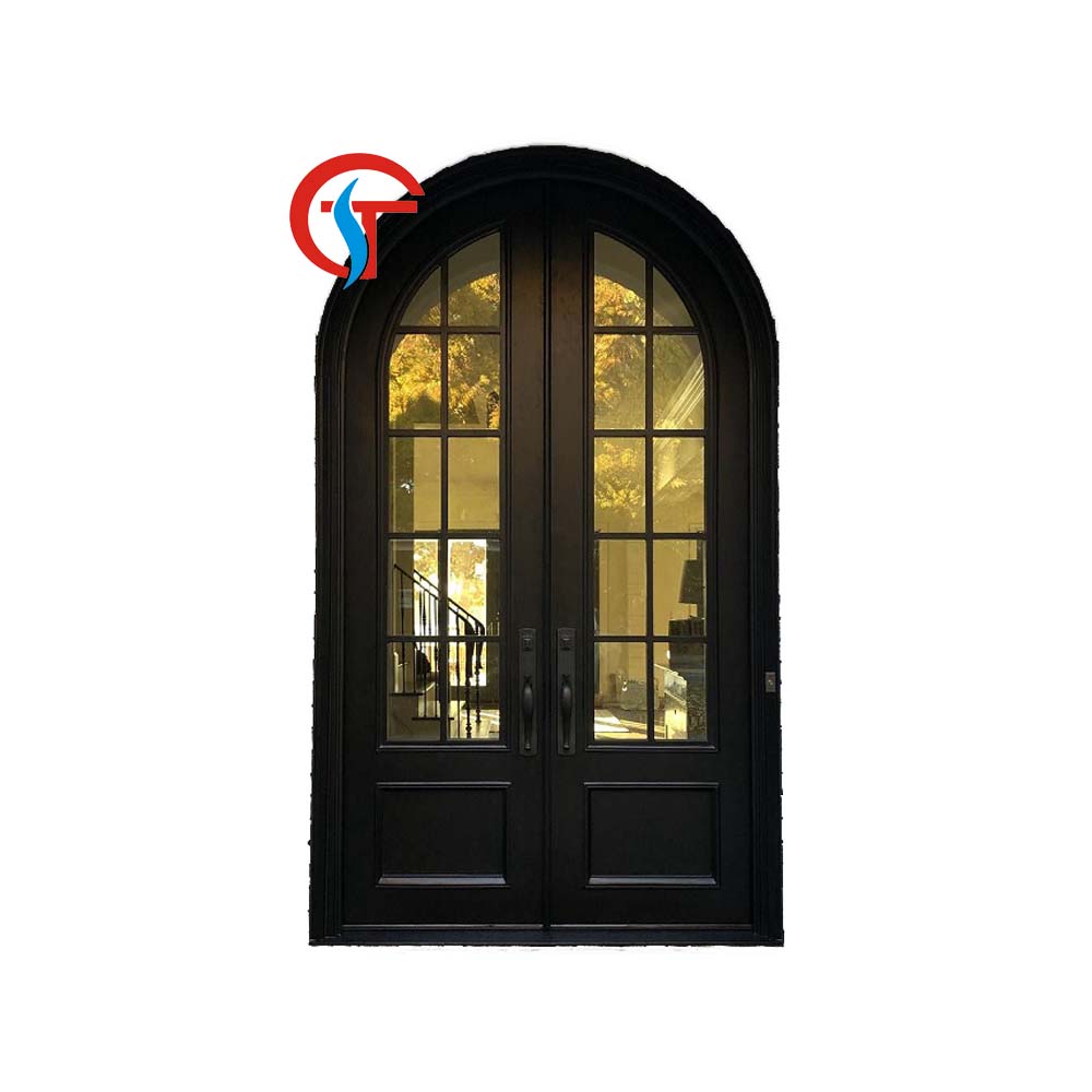 Villa wrought iron door