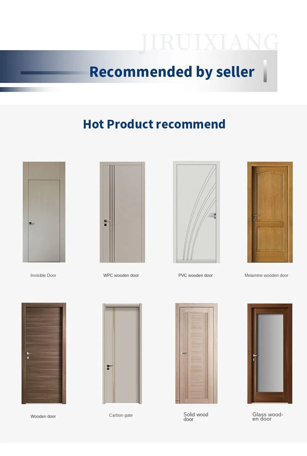 WPC PVC Interior Doors for Sale