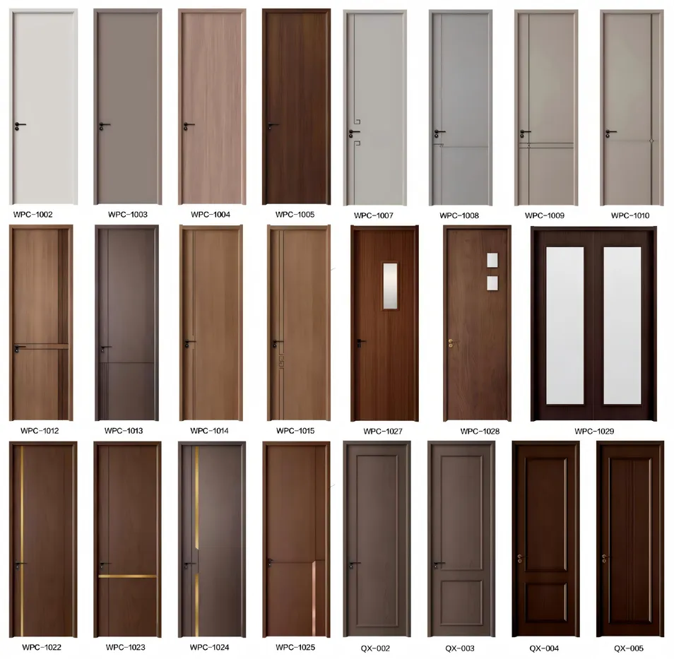 Custom WPC Door Design Selection