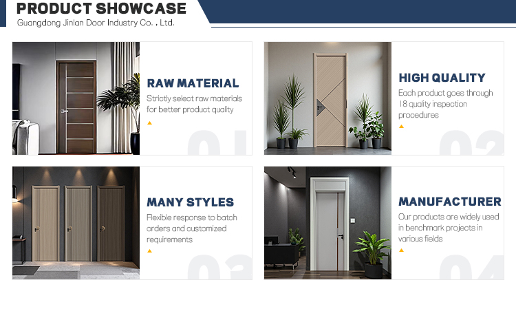 WPC wood-plastic door product showcase