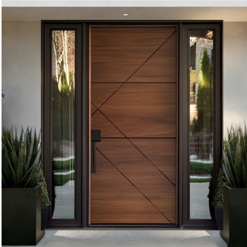 Alufront Heavy Duty Armored Door AS2047 Anti-theft Fireproof Soundproof for Luxury Homes and Apartments