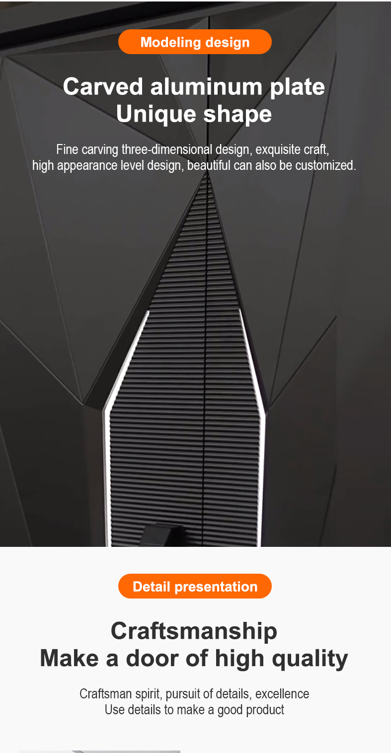 Luxury entry door design 5