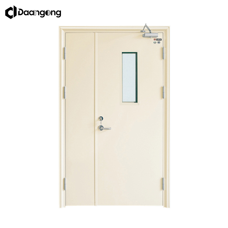 Armored Doors Fire Rated FD120 Steel With Intumescent Seals for Apartment Building