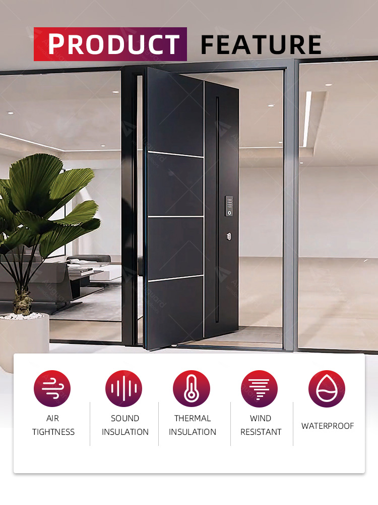 Modern Entrance Door Section 1
