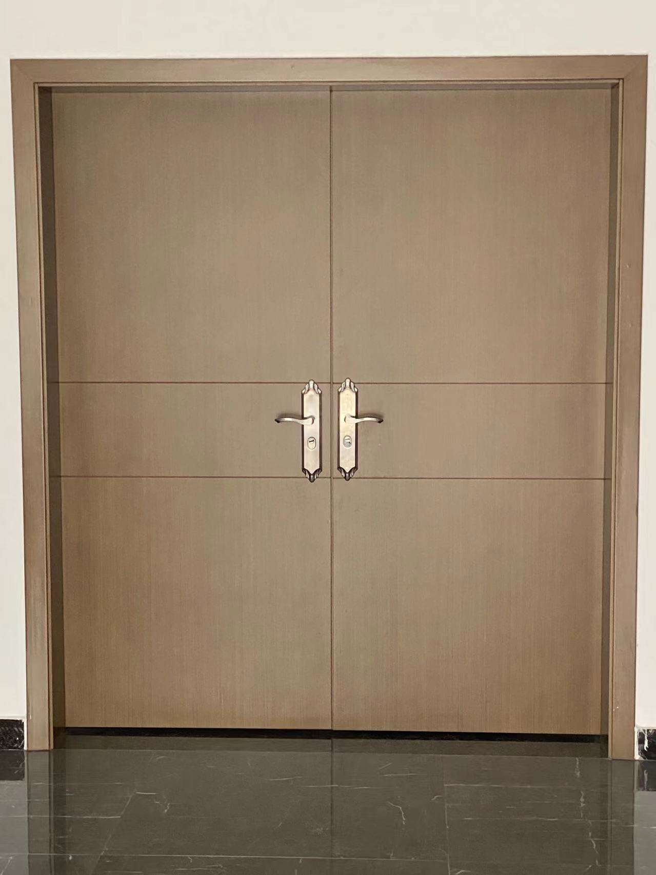 Hotel Fireproof and Soundproof Wooden Fireproof Doors for Soundproofing. Suitable for Clubs, Hotels and Apartments.