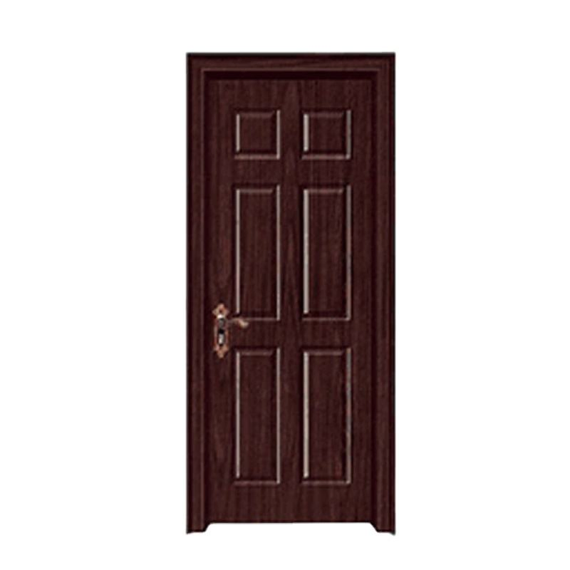 Water-Proof WPC/PVC Hotel Bedroom Door Modern Interior Bathroom Door Residential Door